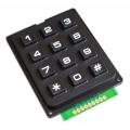 ปุ่มกดตัวเลข Keypad Switch  4 x 3 Matrix